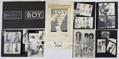 Lot 68 - BOY LONDON ARCHIVE - ORIGINAL DESIGNS FOR BLACKMAIL CATALOGUE.