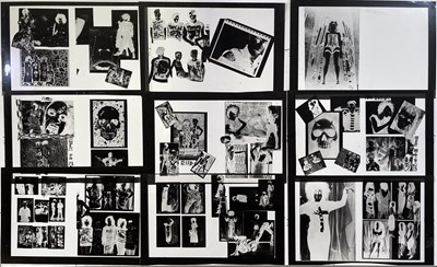 Lot 69 - BOY LONDON ARCHIVE - ORGINAL AND ICONIC 1980 'BLACKMAIL' CATALOGUE MOCKUPS INC TRANSPARENCIES.