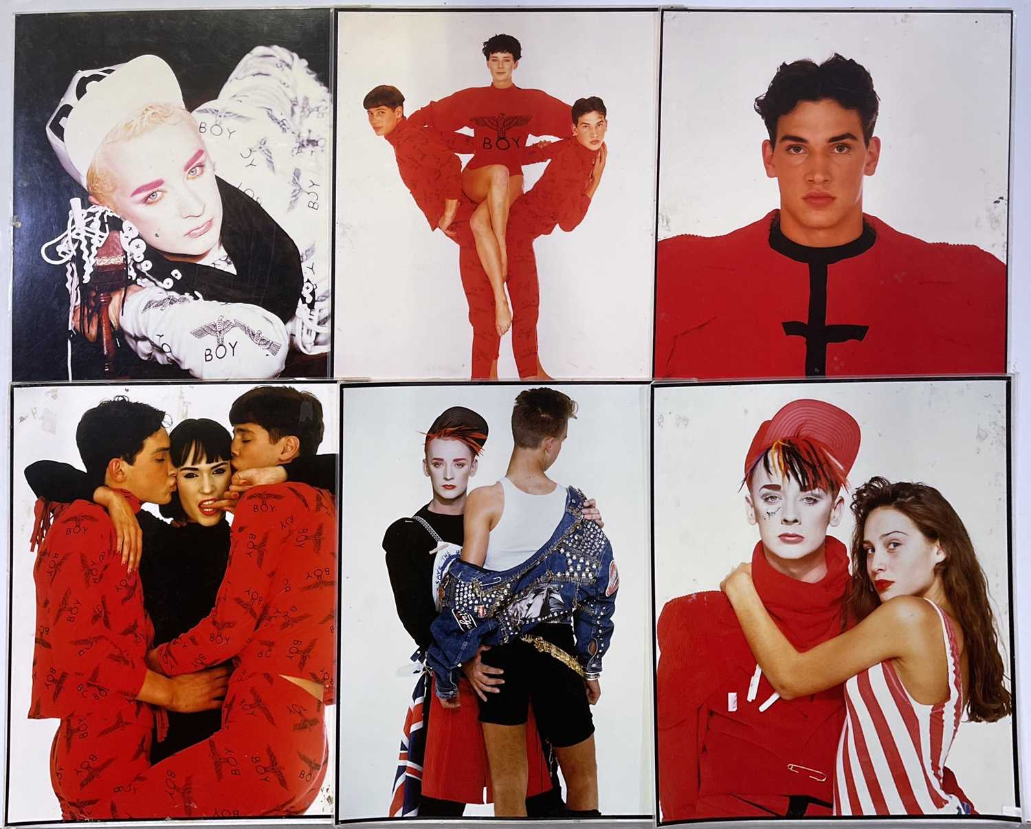 Lot 70 - BOY LONDON ARCHIVE - LARGE DISPLAY PHOTOGRAPHS OF BOY SHOOTS/MODELS.