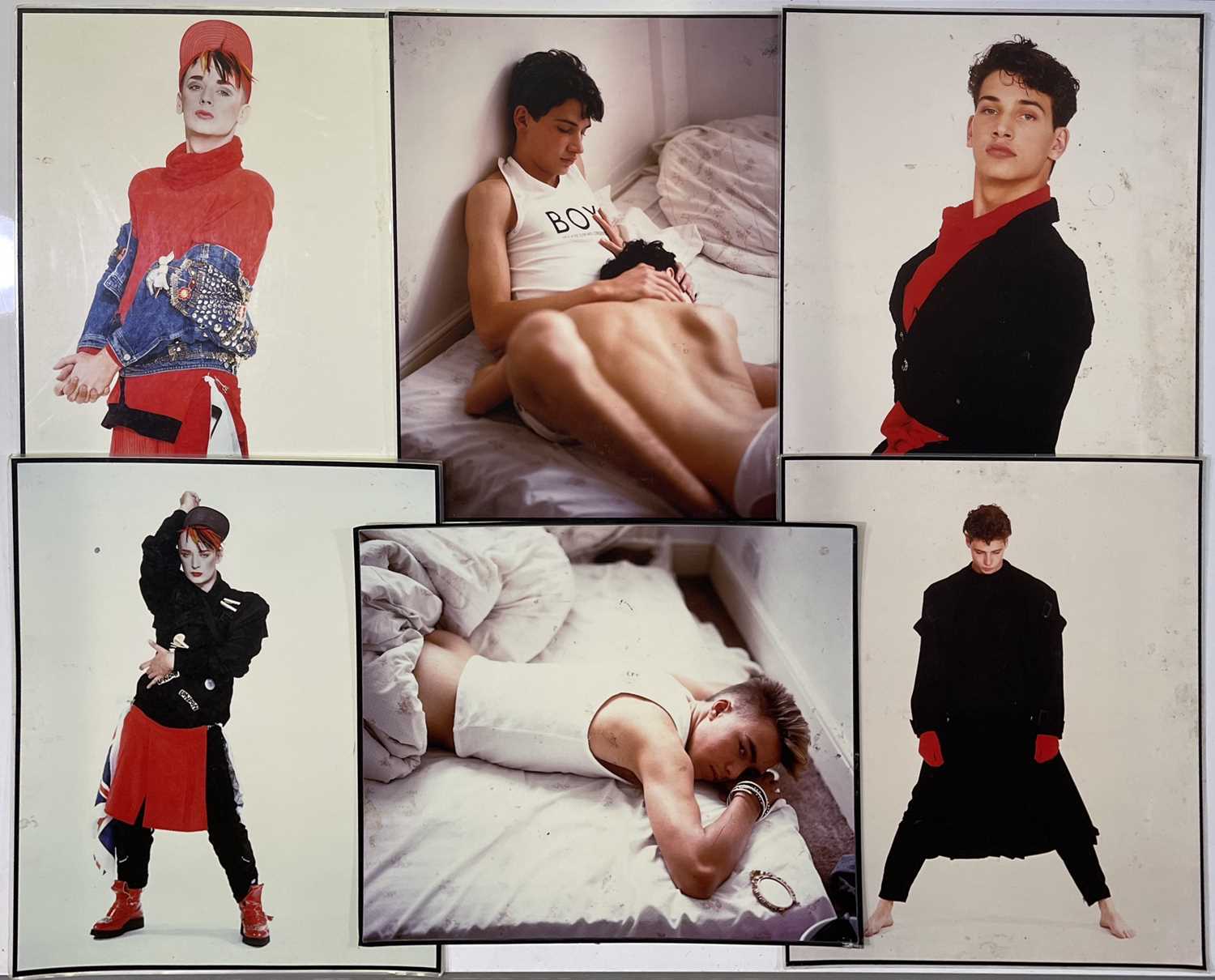 Lot 73 - BOY LONDON ARCHIVE - LARGE DISPLAY PHOTOGRAPHS OF BOY SHOOTS/MODELS.