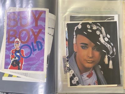 Lot 75 - BOY LONDON ARCHIVE - LARGE PRESS ARCHIVE OF CUTTINGS / MAGAZINES ETC.