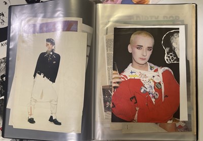 Lot 75 - BOY LONDON ARCHIVE - LARGE PRESS ARCHIVE OF CUTTINGS / MAGAZINES ETC.