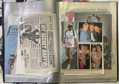 Lot 75 - BOY LONDON ARCHIVE - LARGE PRESS ARCHIVE OF CUTTINGS / MAGAZINES ETC.