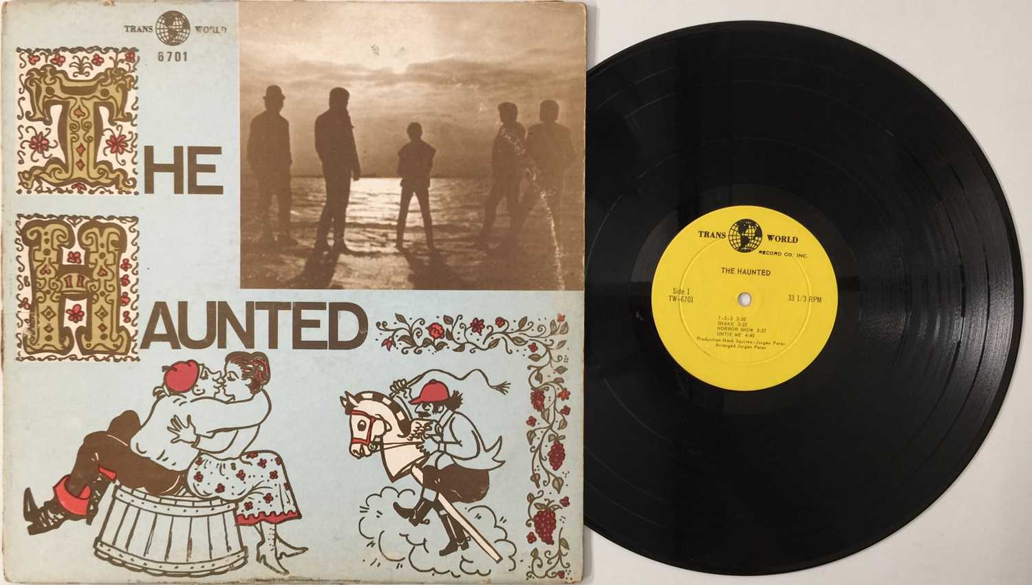 Lot 15 - THE HAUNTED - S/T LP (CANADIAN GARAGE - TRANS WORLD - TW-6701)