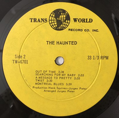 Lot 15 - THE HAUNTED - S/T LP (CANADIAN GARAGE - TRANS WORLD - TW-6701)