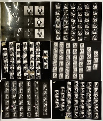 Lot 79 - BOY LONDON ARCHIVE - COLLECTION OF CONTACT SHEETS FROM PHOTOSHOOTS.