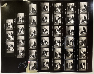 Lot 79 - BOY LONDON ARCHIVE - COLLECTION OF CONTACT SHEETS FROM PHOTOSHOOTS.