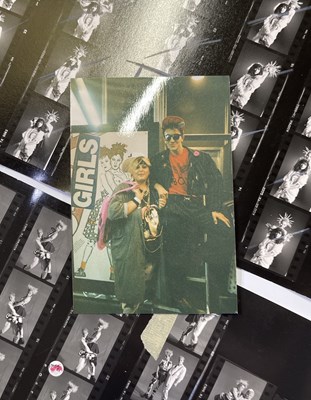 Lot 79 - BOY LONDON ARCHIVE - COLLECTION OF CONTACT SHEETS FROM PHOTOSHOOTS.