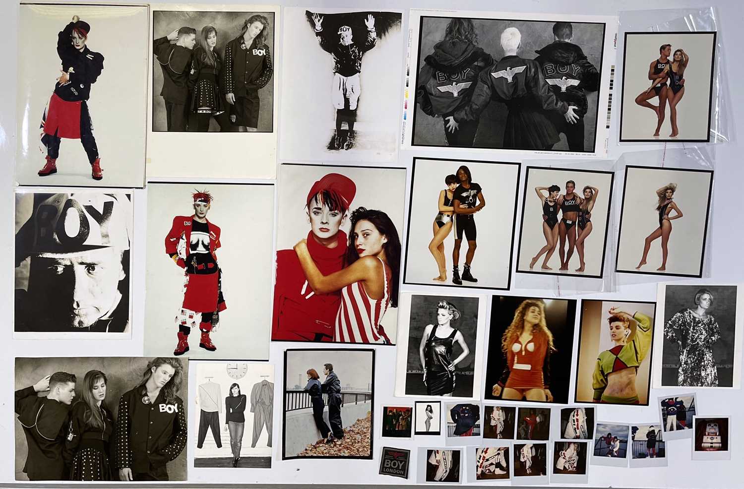 Lot 80 - BOY LONDON ARCHIVE - BOY IN THE 1980S PHOTO / CONTACT SHEET COLLECTION.