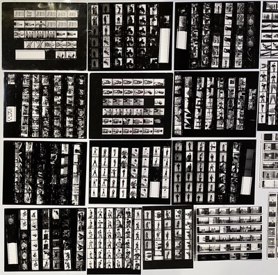 Lot 81 - BOY LONDON ARCHIVE - CONTACT SHEET COLLECTION - BOY SHOOTS AND BEHIND THE SCENES.