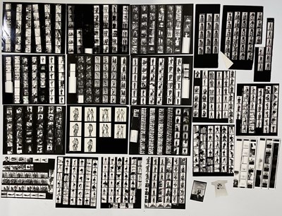 Lot 82 - BOY LONDON ARCHIVE - CONTACT SHEET COLLECTION - BOY SHOOTS AND BEHIND THE SCENES.