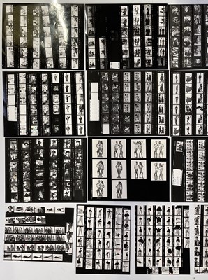 Lot 82 - BOY LONDON ARCHIVE - CONTACT SHEET COLLECTION - BOY SHOOTS AND BEHIND THE SCENES.