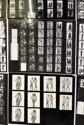 Lot 82 - BOY LONDON ARCHIVE - CONTACT SHEET COLLECTION - BOY SHOOTS AND BEHIND THE SCENES.