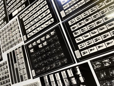 Lot 83 - BOY LONDON ARCHIVE - CONTACT SHEET COLLECTION - BOY SHOOTS AND BEHIND THE SCENES.