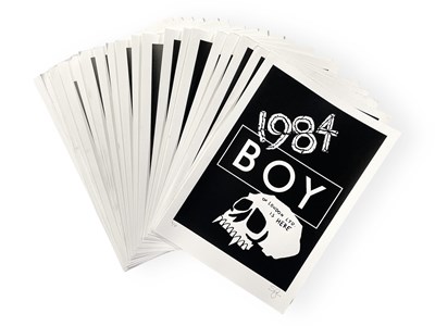 Lot 96 - BOY LONDON COLLECTION - 25  LIMITED EDITION BOY PRINTS.
