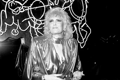Lot 49 - DUSTY SPRINGFIELD - STRINGFELLOWS NIGHTCLUB 1985 - NEGATIVES WITH COPYRIGHT.