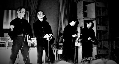 Lot 50 - KRAFTWERK - EDINBURGH 1981 - NEGATIVES WITH COPYRIGHT.