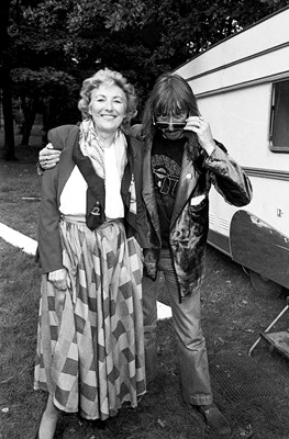 Lot 58 - HAWKWIND - CRYSTAL PALACE BOWL 1985 - BLACK AND WHITE IMAGES WITH COPYRIGHT.