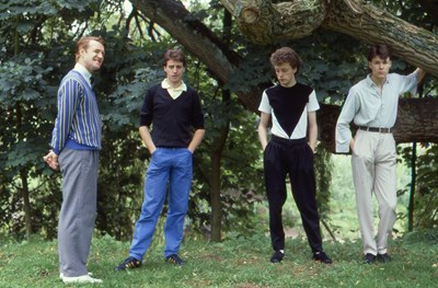 Lot 64 - SKIDS / BIG COUNTRY - IMAGES AND CONTACT SHEET WITH COPYRIGHT.