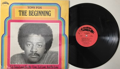 Lot 205 - TONY FOX - THE BEGINNING LP (US SOUL OG - BLASTER - LVC 50142)