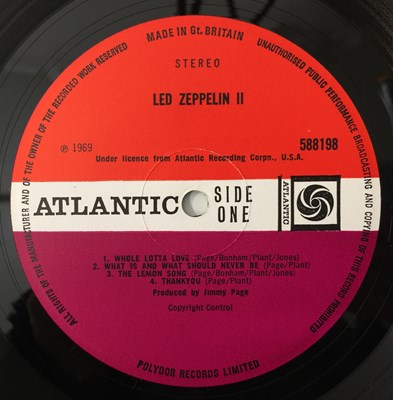 Lot 24 - LED ZEPPELIN - II LP (UK PLUM/ RED - WRECK LABEL - 588198)