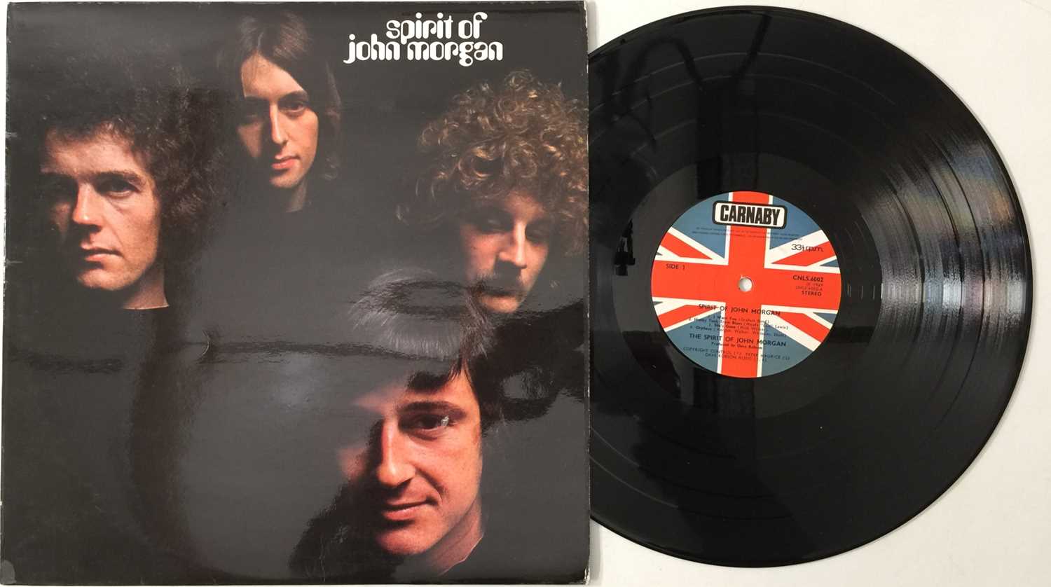 Lot 25 - SPIRIT OF JOHN MORGAN - S/T LP (UK STEREO - CARNABY - CNLS.6002)