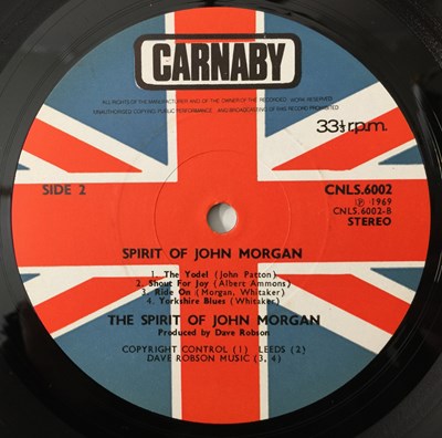 Lot 25 - SPIRIT OF JOHN MORGAN - S/T LP (UK STEREO - CARNABY - CNLS.6002)
