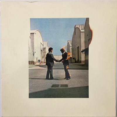 Lot 29 - PINK FLOYD - WISH YOU WERE HERE LP (JAPANESE HALF-SPEED MASTER + SIGNED PVC SLEEVE - 30AP 1875)