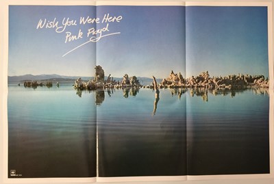 Lot 29 - PINK FLOYD - WISH YOU WERE HERE LP (JAPANESE HALF-SPEED MASTER + SIGNED PVC SLEEVE - 30AP 1875)