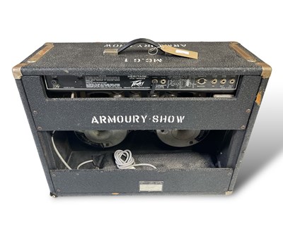 Lot 251 - PUNK INTEREST - JOHN MCGEOGH OWNED AND USED PEAVEY AMPLIFIER.