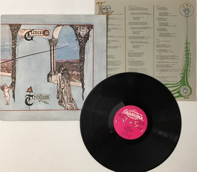 Lot 50 - GENESIS - TRESPASS LP (UK OG - PINK SCROLL - CHARISMA - CAS 1020)