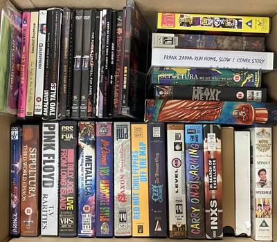 Lot 634 - CDs / DVD / VHS / MIXED MEMORABILIA COLLECTION