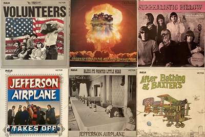 Lot 922 - Jefferson Airplane/Starship - LPs