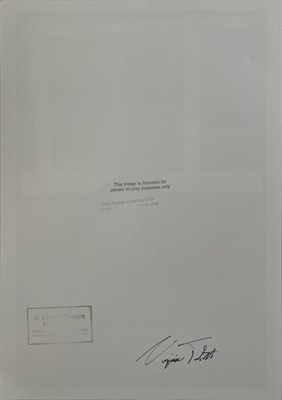Lot 52 - POLY STYRENE - SHEPPERTON STUDIOS 1977 - PHOTOGRAPHER SIGNED PHOTO PRINT.