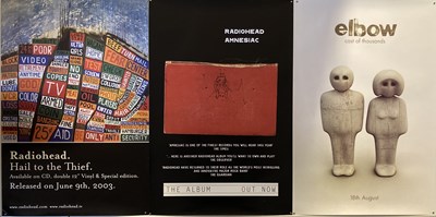 Lot 99 - INDIE POSTERS -  RADIOHEAD/ELBOW
