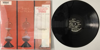 Lot 87 - RAW MATERIAL - TIME IS... LP (ORIGINAL UK COPY - RCA NEON NE 8 - FROM THE BBC ARCHIVE)