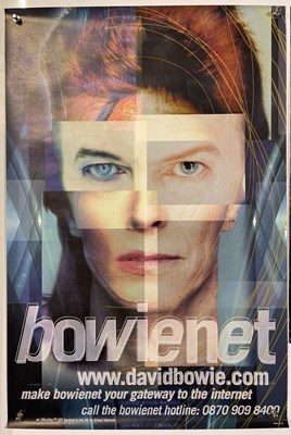 Lot 375 - DAVID BOWIE - ORIGINAL BOWIENET / V&A POSTERS.