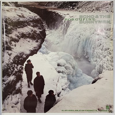 Lot 170 - ECHO AND THE BUNNYMEN - ORIGINAL CONCERT / PROMO POSTERS C 1980S.