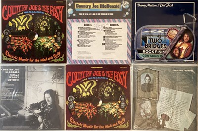 Lot 930 - Country Joe & The Fish/Related - LPs (Including Signed)