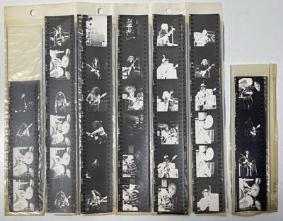 Lot 55 - BLACK SABBATH - A RARE SET OF NEGATIVES FROM AMSTERDAM, 1971 - SOLD WITH FULL COPYRIGHT.