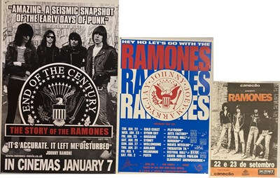 Lot 137 - RAMONES POSTERS