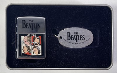 Lot 363 - THE BEATLES - COLLECTION OF SEVEN ZIPPO LIGHTERS - ALL UNSTRUCK.