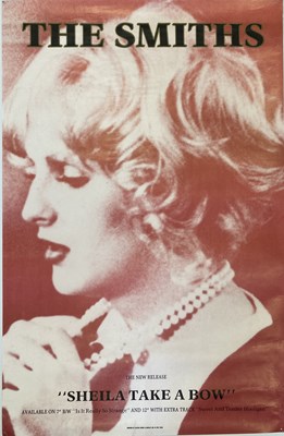 Lot 448 - THE SMITHS - SHEILA TAKE A BOW POSTER