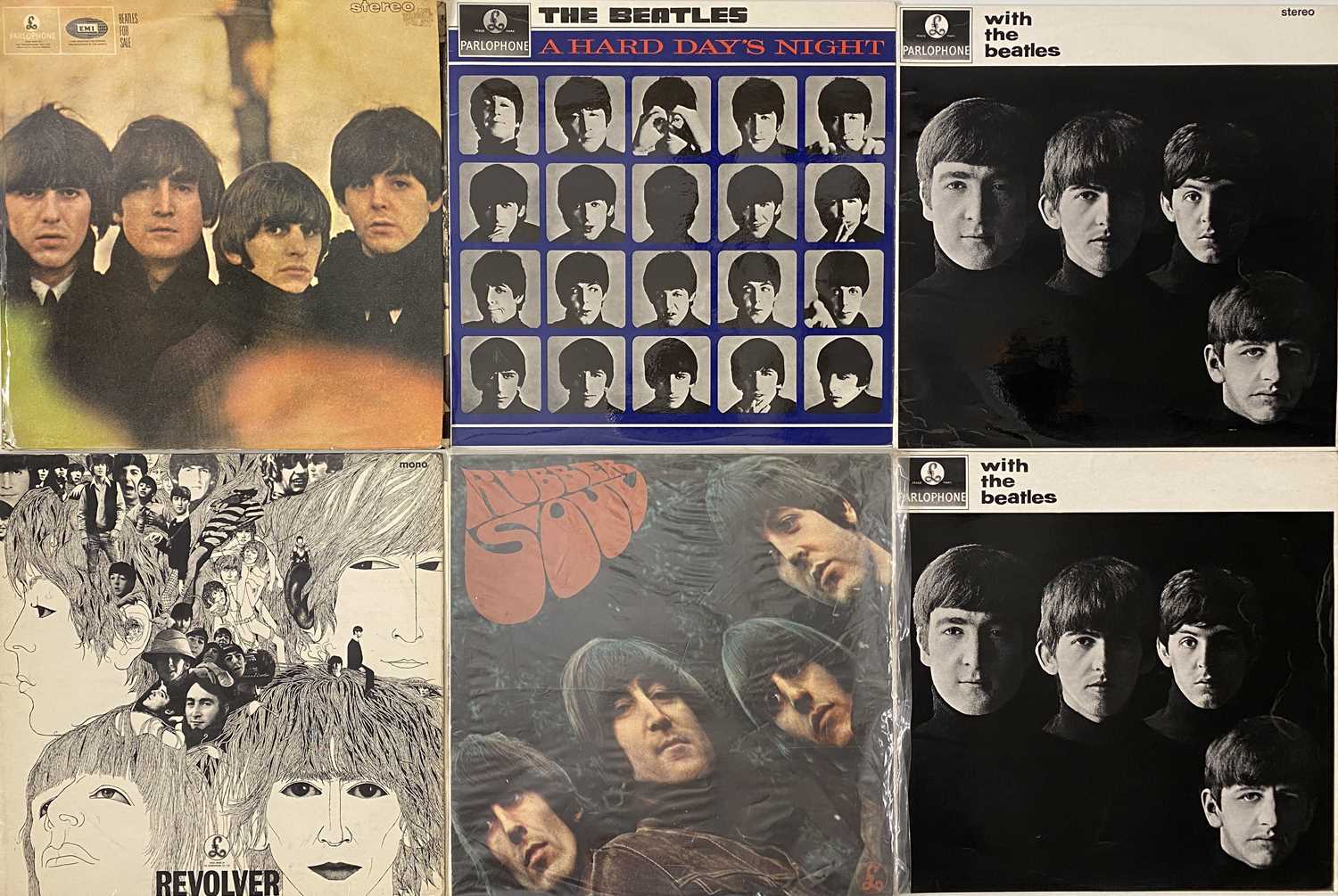 Lot 1032 - THE BEATLES - UK REISSUE LPs (1 BOX EMI