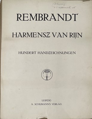 Lot 42 - REMBRANDT VAN RIJN - HUNDERT HANDZEICHNUNGEN - TWO EARLY 20TH C FOLIOS.