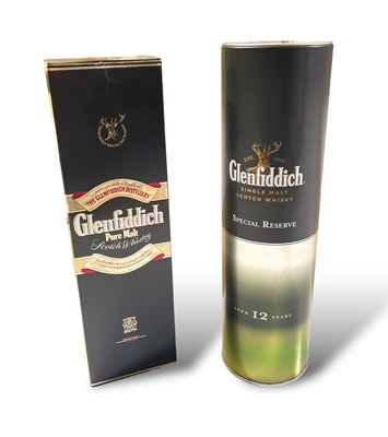 Lot 1 - SCOTTISH WHISKY - GLENFIDDICH SINGLE MALTS.