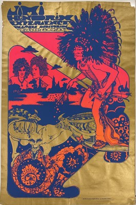 Lot 189 - HAPSHASH AND THE COLOURED COAT - JIMI HENDRIX POSTER