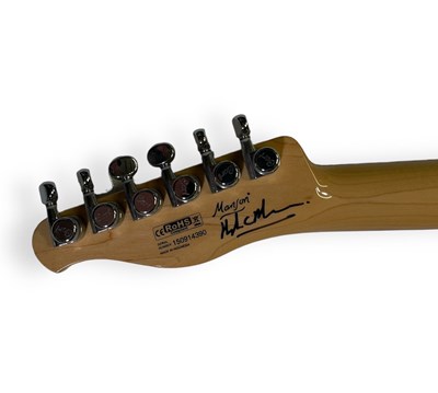 Lot 27 - MUSE - DRONES TOUR 2015/6 FULLY SIGNED CORT/MANSON GUITAR.