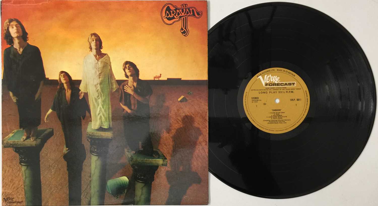 Lot 304 - CARAVAN - S/T LP (UK STEREO OG - VERVE FORECAST - SVLP 6011)
