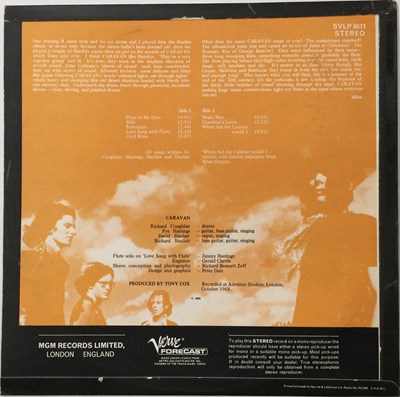 Lot 304 - CARAVAN - S/T LP (UK STEREO OG - VERVE FORECAST - SVLP 6011)